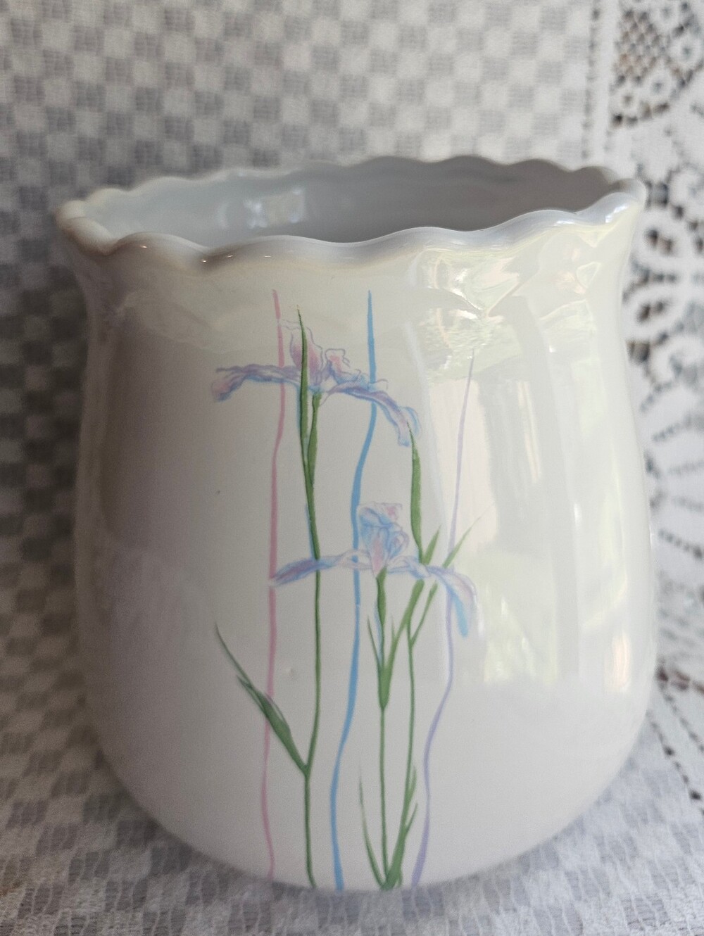 Corelle Shadow Iris Decorative Container